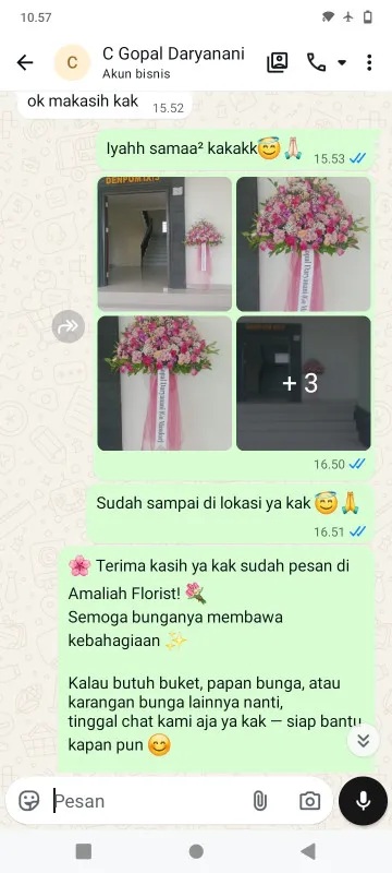 Pengiriman Karangan Bunga Hotel Wedding Jakarta
