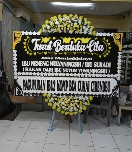 Papan Bunga Duka Hotel Wedding Jakarta