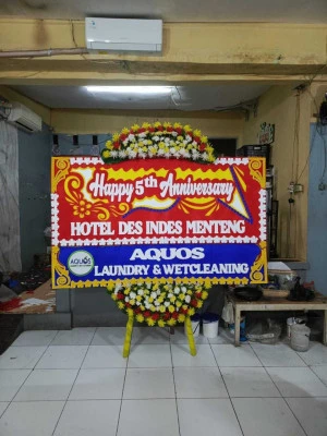 Papan Bunga di Hotel Wedding Jakarta