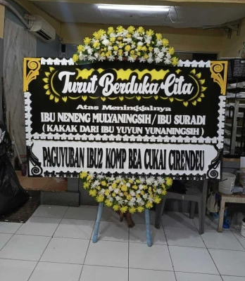Papan Bunga di Hotel Wedding Jakarta