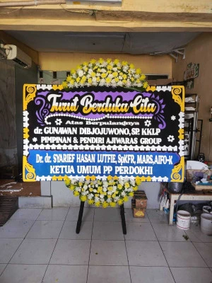 Papan Bunga di Hotel Wedding Jakarta